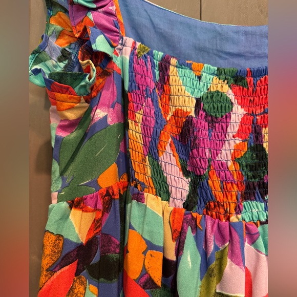 ee:some tropical print dress size large - Picture 4 of 4